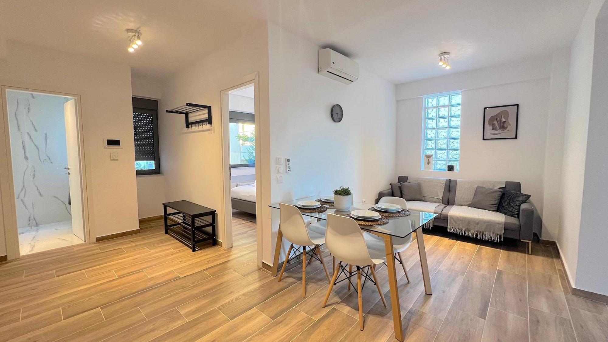 Pentelis Cozy Apt In Paleo Faliro Athen Eksteriør bilde